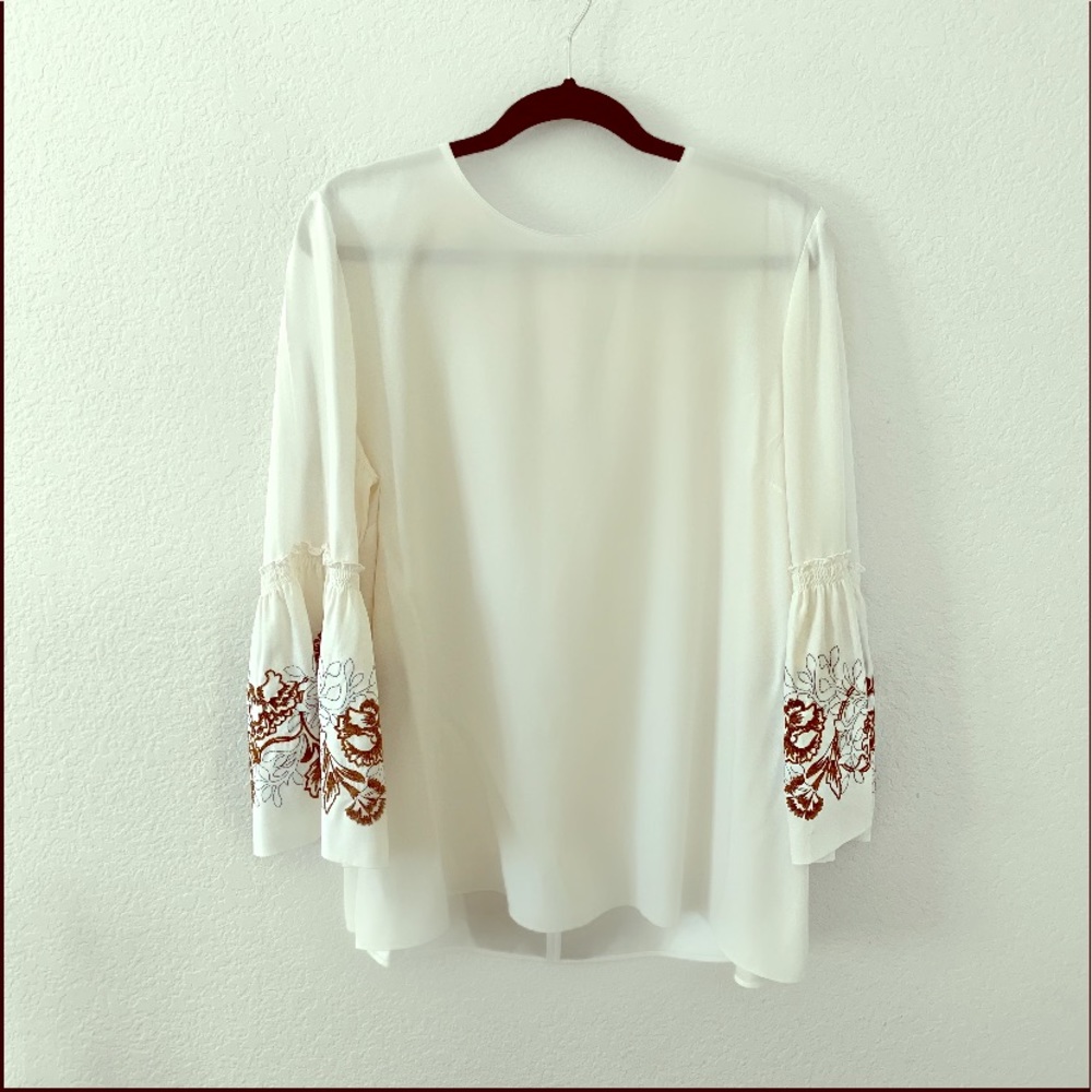 Lafayette 148 New York Blouse - 100% Silk